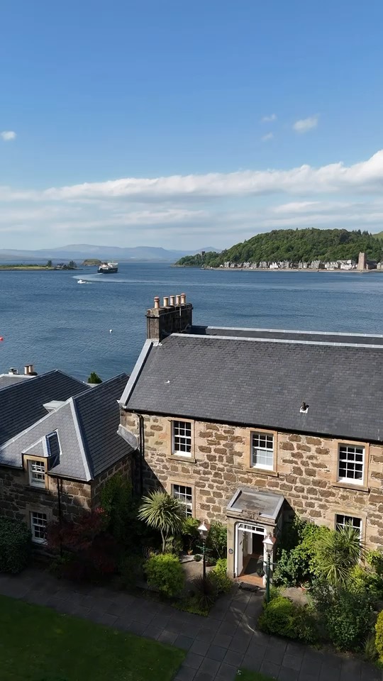 Oban Bay aerial reel
